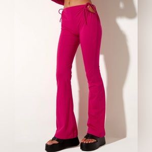MILERI FLARED TROUSER IN LYCRA FANDANGO PINK